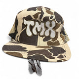 Embroidered logo hunting cap