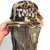 Embroidered logo hunting cap