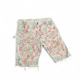 Stencil logo work shorts
