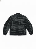 Bleach dyed mechanic jacket