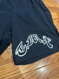 Logo cotton shorts